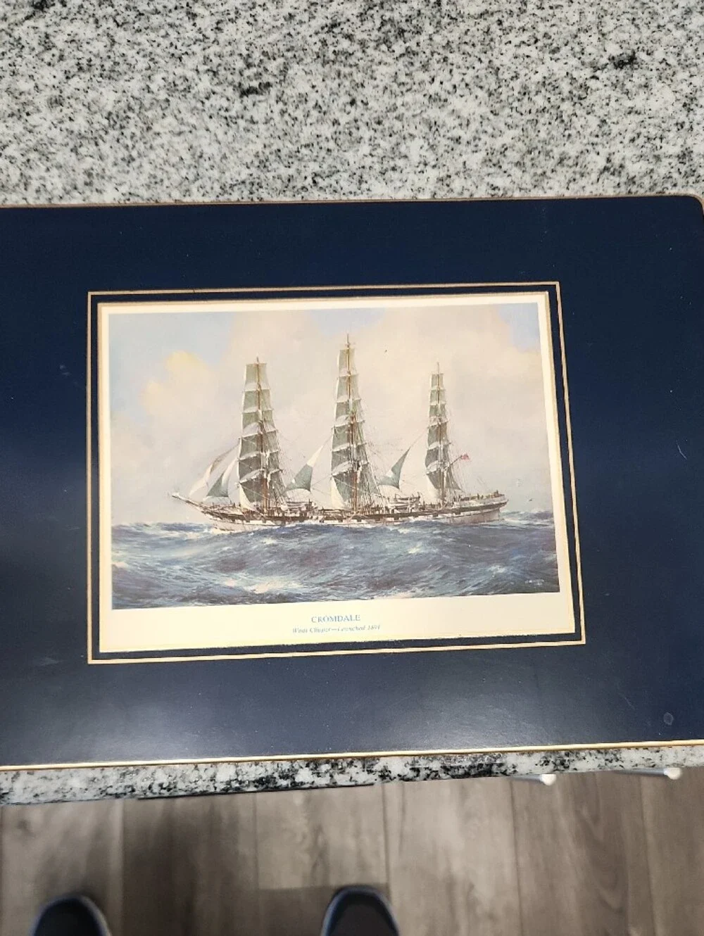 Lady Clare Nautical 12 Placemats And 6 Coaster Set